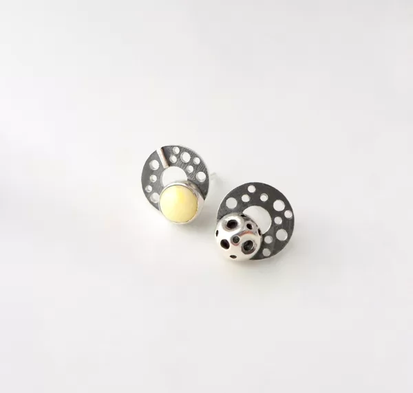 Silver, amber